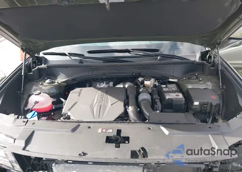 2025 Hyundai Santa Fe Calligraphy z USA, uszkodzony, nr VIN 5NMP5DGLXSH118096